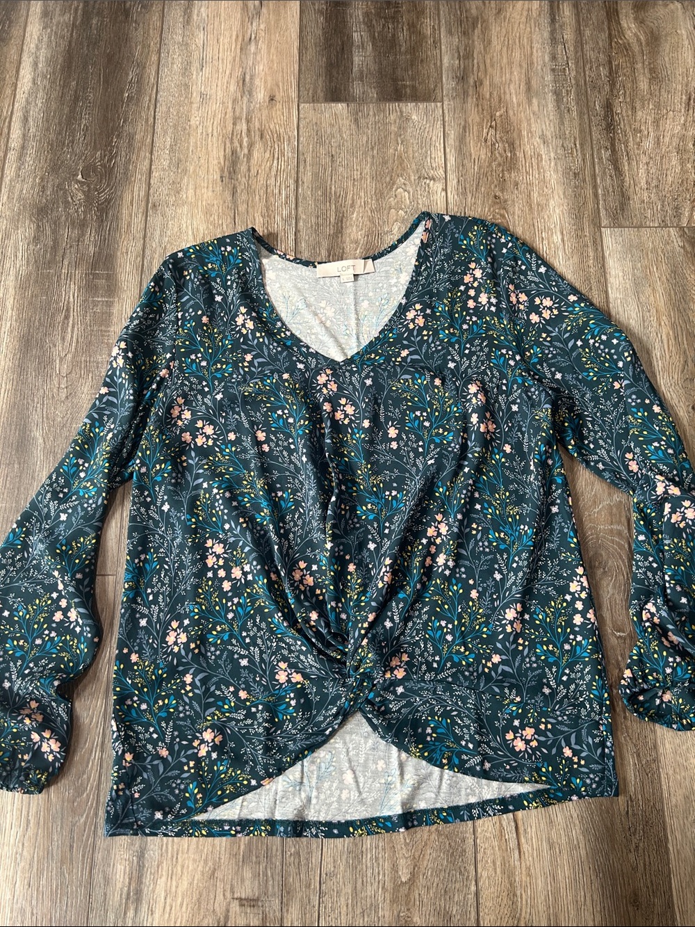 Loft floral top
